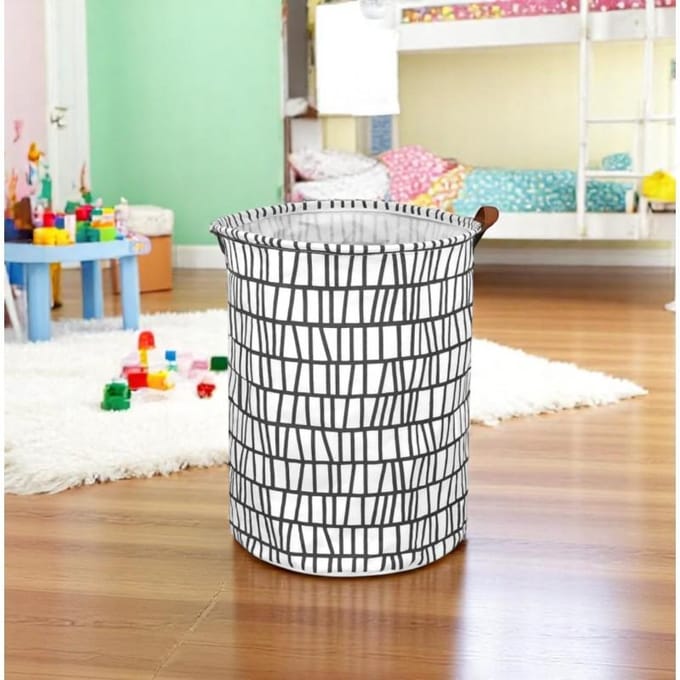 Cleverstore - draagbare wasmand/speelgoedopberger met handvatten