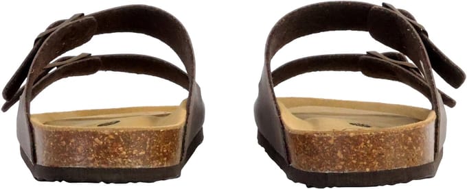 Mules en cuir Barna