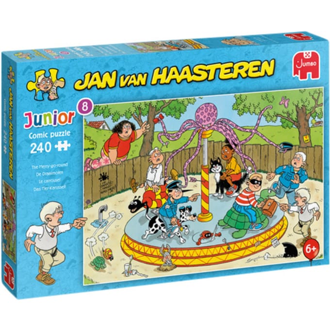 Jan van Haasteren Junior - De Draaimolen - 240 stukjes - Kinderpuzzel