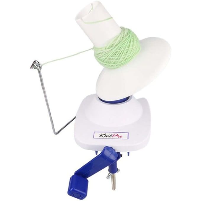Enrouleur de pelote de laine - KnitPro - 1pc - Multicolore - Plastique et métal - Facile à utiliser schoon
