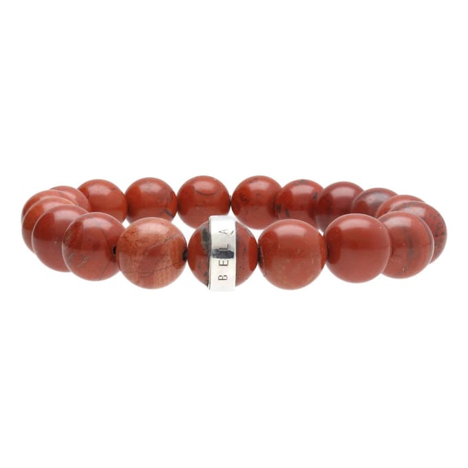 Bela Donaco Armband Luxury B12 – Redstone – Sterling Zilver