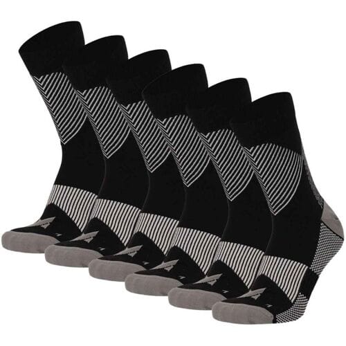 Xtreme Compressiesokken Quarter 6-pack Multi Black-42/45