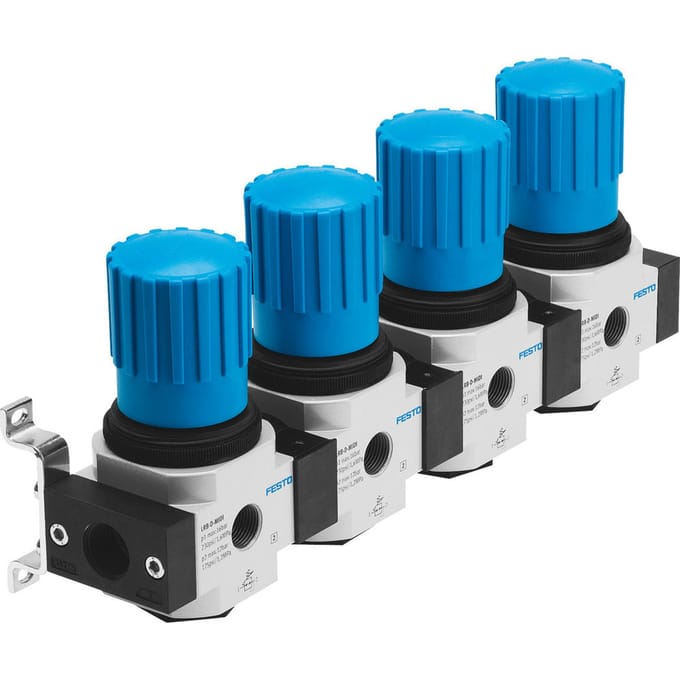 Festo Drukregelventielbatterij G1/4'' 0.5-12bar 1600l/min Mini - 528986 - P2YEV