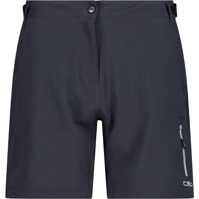 Cmp Fietsbroek Dames Polyester/elastaan Antraciet Maat 38