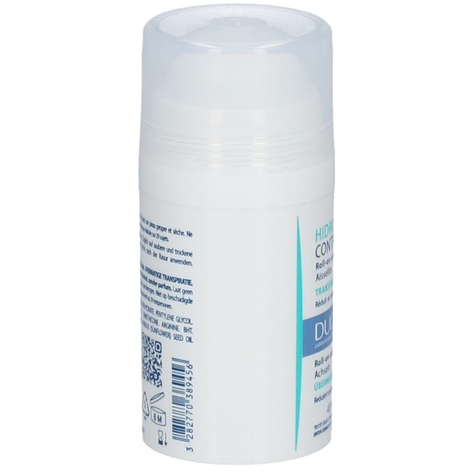 Ducray Hidrosis Control Roll-On anti-transpirant | Overmatige zweten Oksels 40 Roller