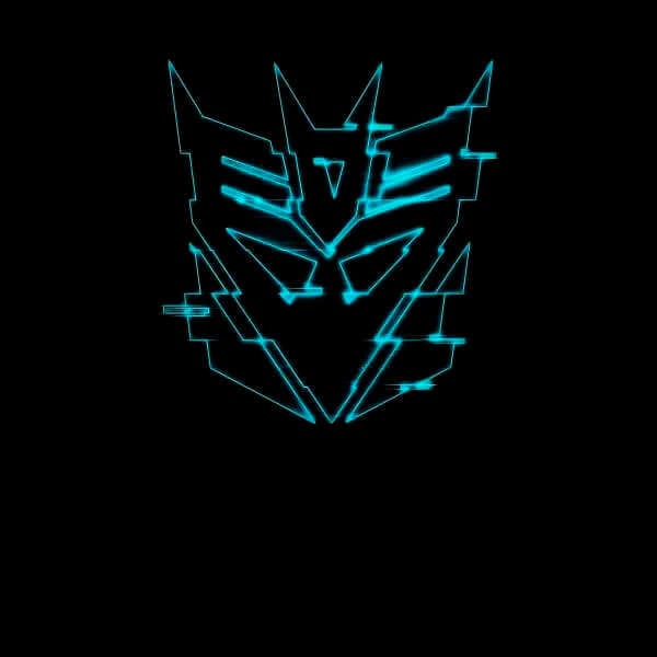 Transformers Decepticon Glitch Unisex T-Shirt - Zwart - S