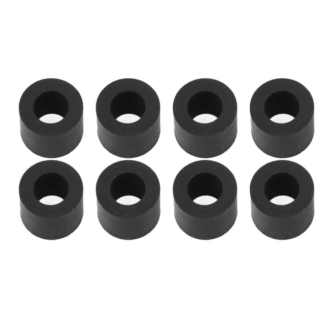 8 STKS Rubber Wielmat Gids Rubber Roller Professioneel Duurzaam TPU Rubber Roller Vervanging voor