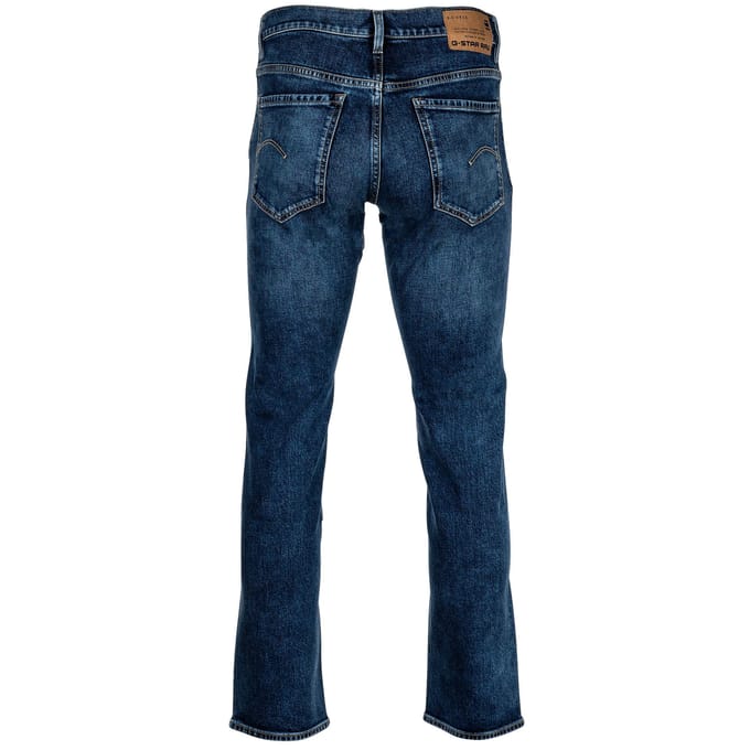 G-STAR Mosa Straight Heren Jeans - faded atlantic ocean