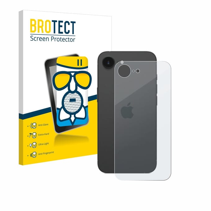 BROTECT - Screenprotector voor Apple iPhone 16e / 17e - Folie Beschermfolie Beschermglas matte
