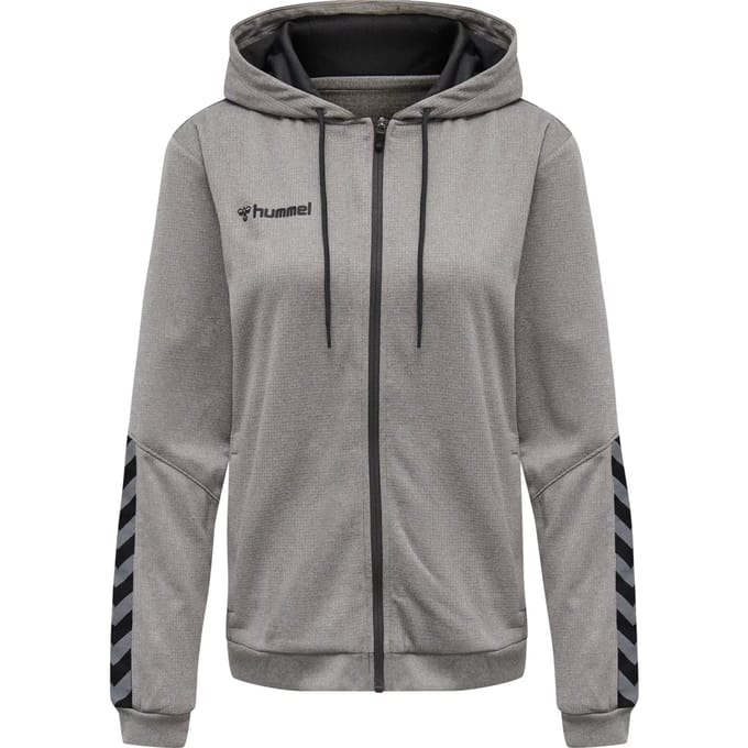 Hummel dameshoodie Hmlauthentic Poly Zip Woman 204939