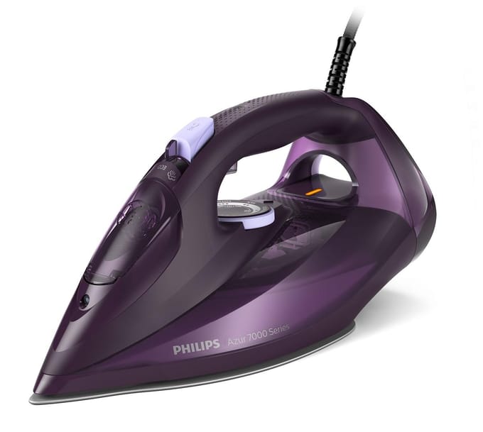 Philips Stoomstrijkijzer Azur 7000 Series DST7051 - steam iron - sole plate: SteamGlide Elite