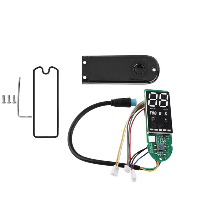 Scooter Bluetooth-printplaat voor Ninebot MAX?G30 met Waterdichte Hoes Benodigdheden black