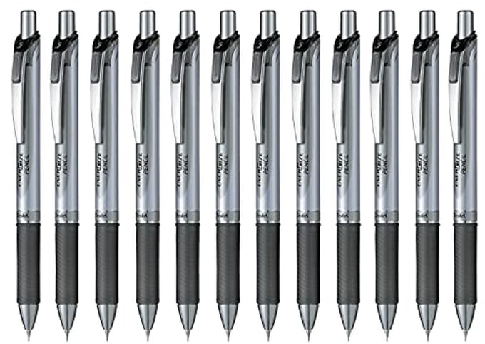 Vulpotlood 0,5 mm met 12 Stuks - Comfortabele Grip en Stevige Clip