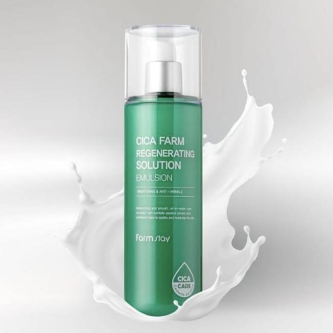 FARM STAY Cica Farm Regenerating Solution Toner 200ml (3 Options) # Toner 200ml x 3pcs