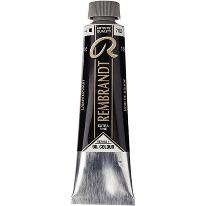 Rembrandt Olieverf Tube 40 ml Lampenzwart 702