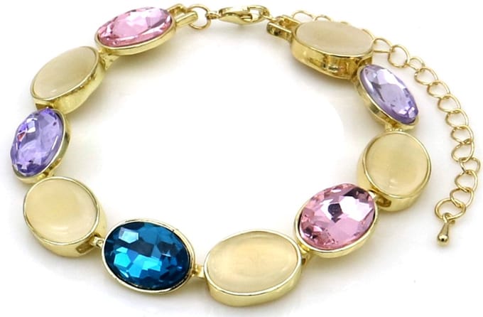 Armband - fashion - 17-22 cm - goud