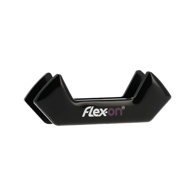 Gestikte personaliseerbare stijgbeugels met paarse doos Flex-On Safe-On
