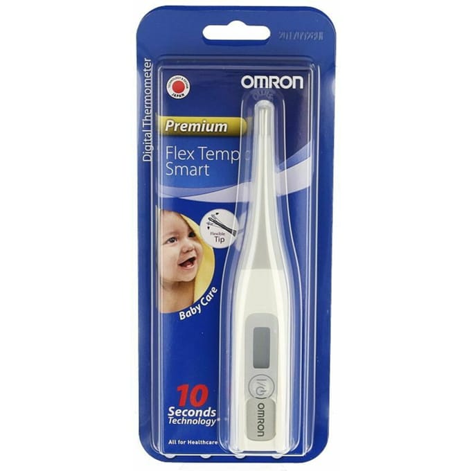 OMRON Eco Flex Temp Smart Koortsthermometer - Digitale Thermometer – Lichaamsthermometer - Temperatuurmeter– Thermometer Lichaam voor Volwassenen, Kinderen en Baby's