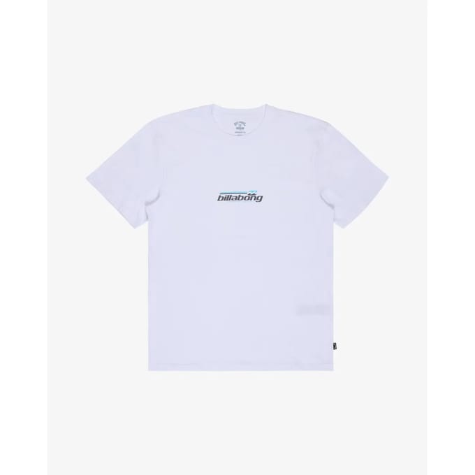 Billabong Word Mark T-shirt Met Korte Mouwen Wit M Man