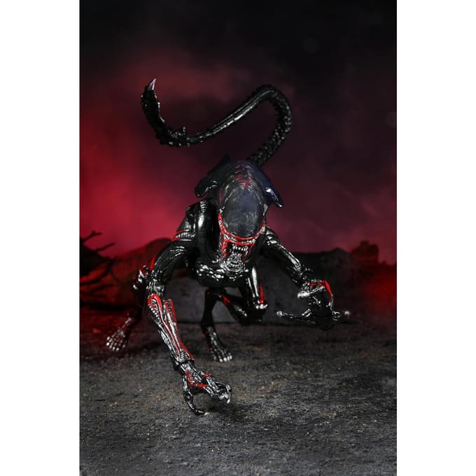 NECA Aliens 7in Fig-Ultimate Kenner Tribute Night Cougar Alien