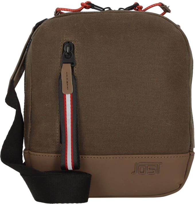 JOST Schoudertas Ystad Crossbody Bag Olive Olijfgroen