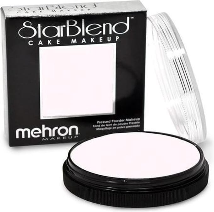 Mehron Starblend Cake Makeup | Poeder Schmink - Alabaster