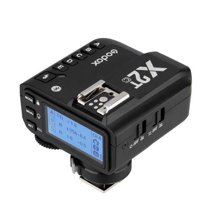 Godox X2T-C E-TTL II draadloze flitstriggerzender HSS 2.4G voor Canon zwart