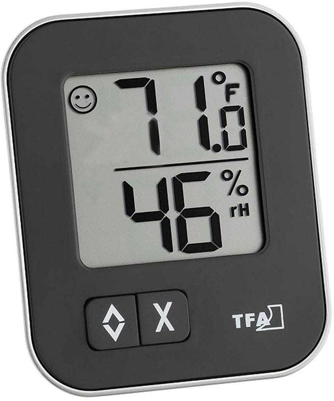 Digitale Thermo-Hygrometer voor Binnenklimaat - Temperatuur en Luchtvochtigheidsmeter
