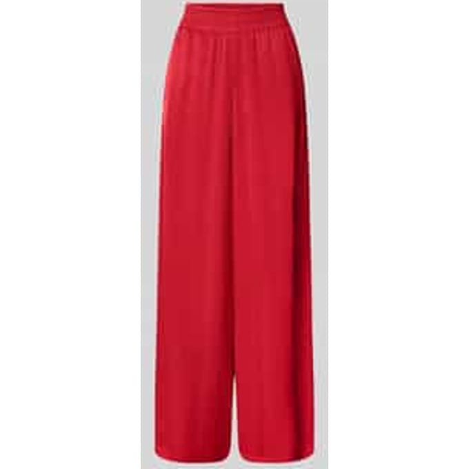 Broek met wijde pijpen en elastische band, model 'CEILING'