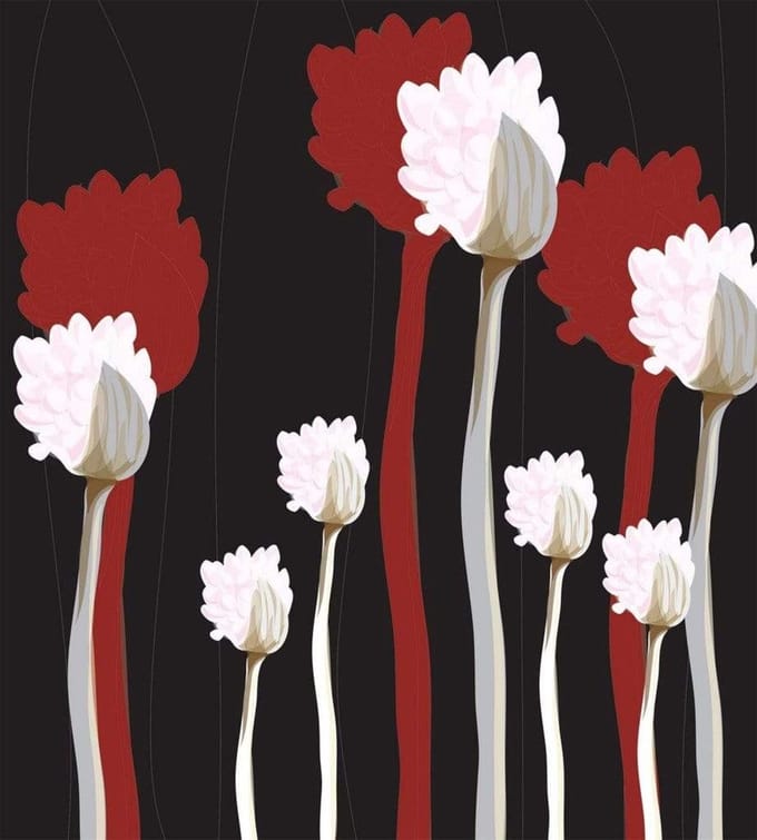 Fotobehang - Plant 225x250cm - Vliesbehang