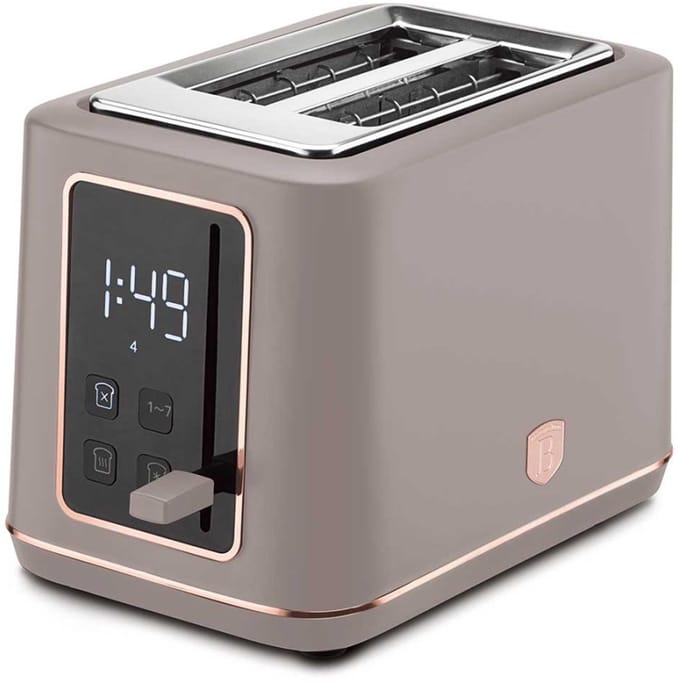 Berlinger Haus 9664 - Digitale Broodrooster - Toaster - Taupe Collection