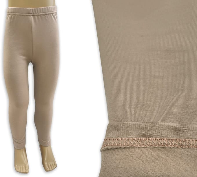 Dartomik Legging - Kinderen - Ocieplane - Elastyczne - Beige