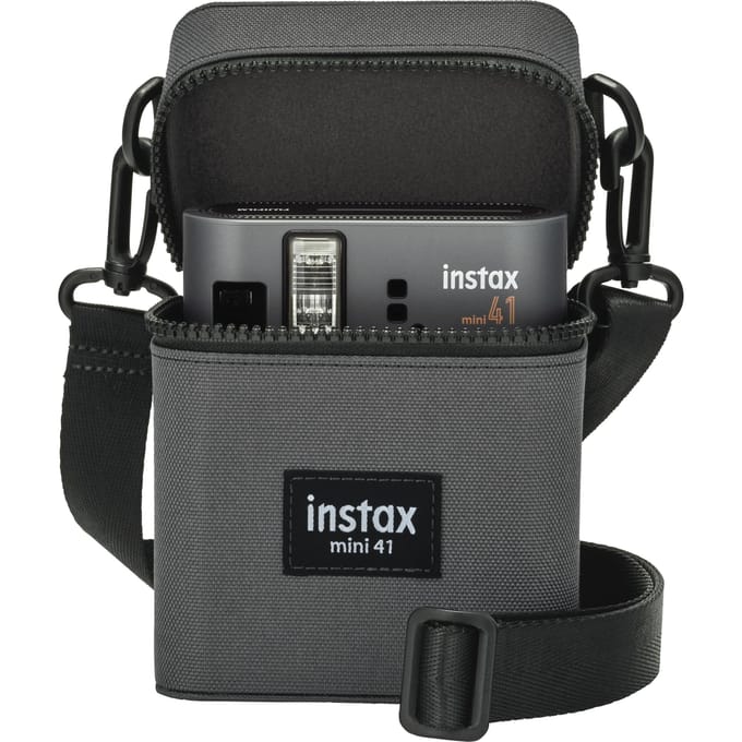 Fujifilm Instax Mini 41 Instant Camera Hoes grijze kleur
