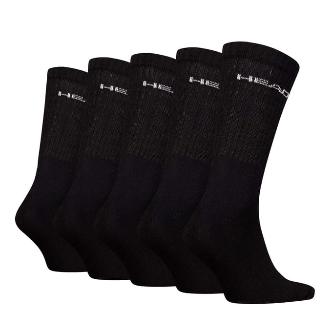 HEAD unisex 5P sokken elements zwart II