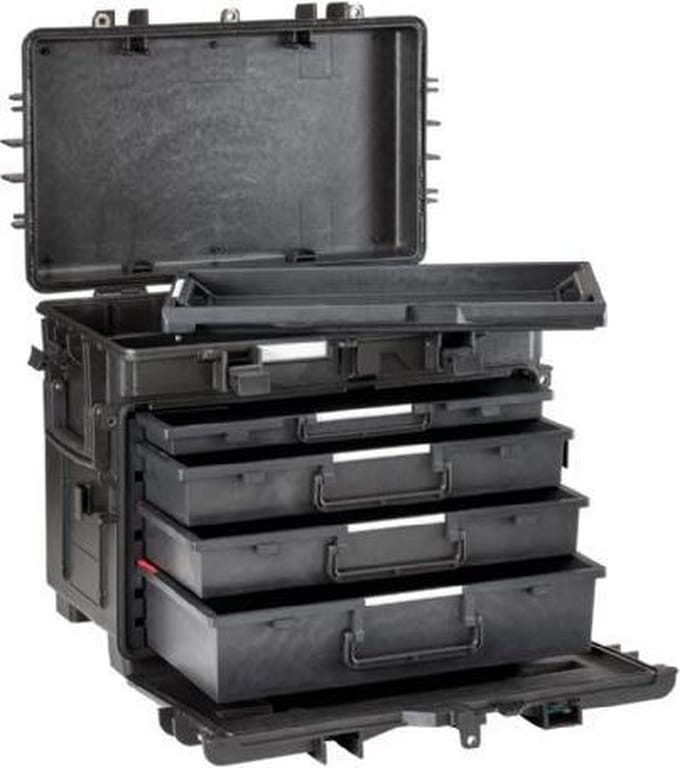 Explorer Cases 5140 Trolley Zwart met Ledige Lades