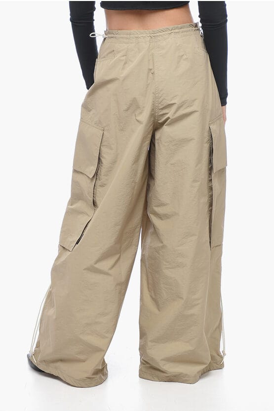 PARACHUTE Cargo-broek met wijde pijpen in beige