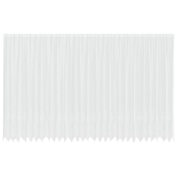 vidaXL Kantgordijn Wit 260x750cm Polyester