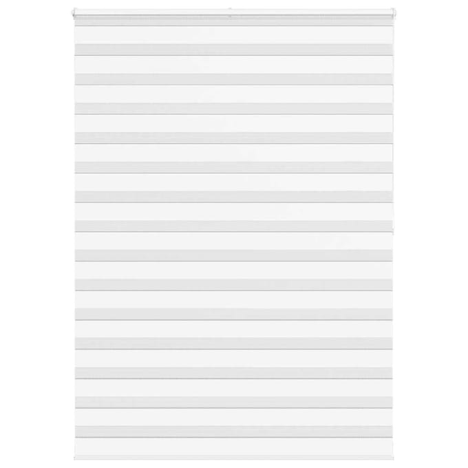 vidaXL - Zebra - rolgordijn - 165x200 - cm - stofbreedte - 160,9cm - polyester - wit