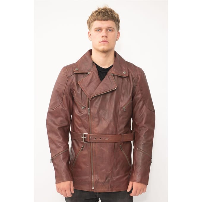 CE Armor Bikerjack met kruisrits voor heren - Boedapest