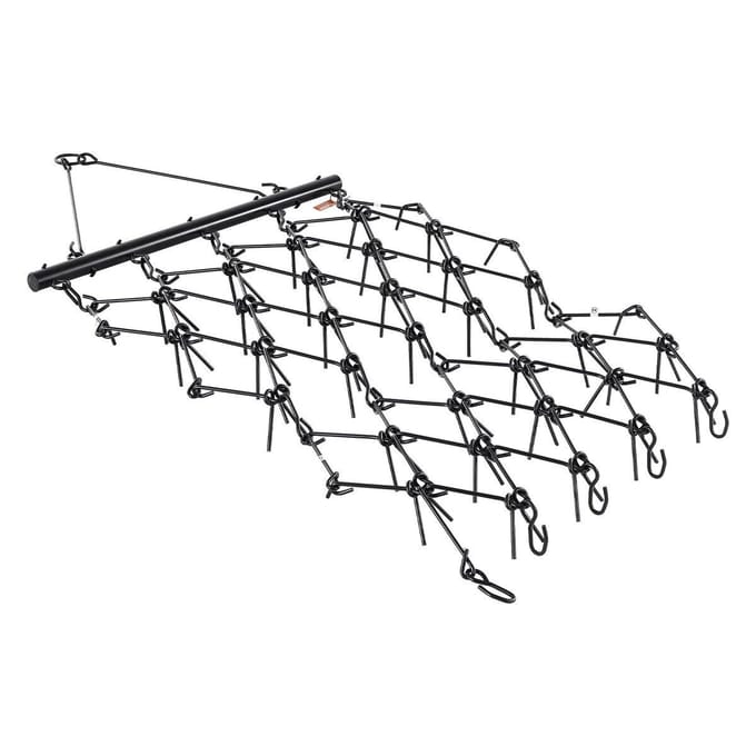 Sleepeg 4 x 5,6 ft Kettingeg ATV Gazonhark voor Landschaps Egalisatie