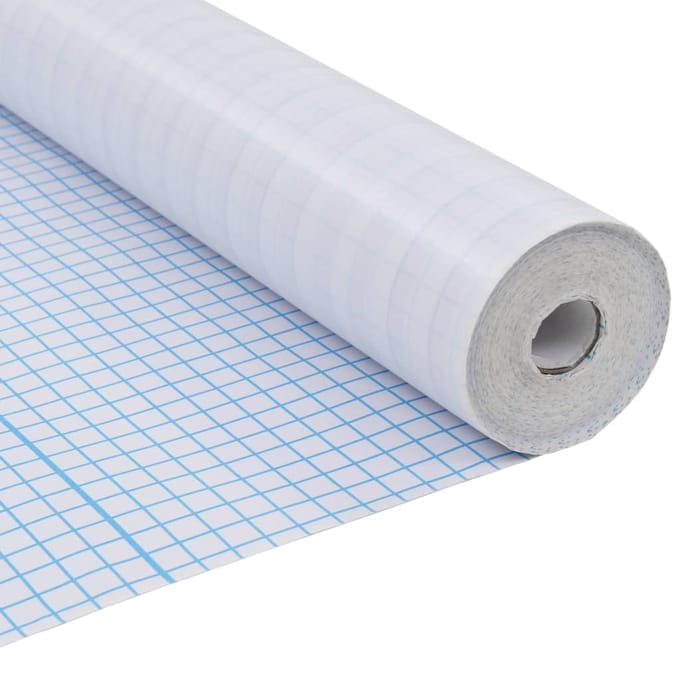 vidaXL - Raamfolie - strepenpatroon - mat - 0,9x20 - m - PVC
