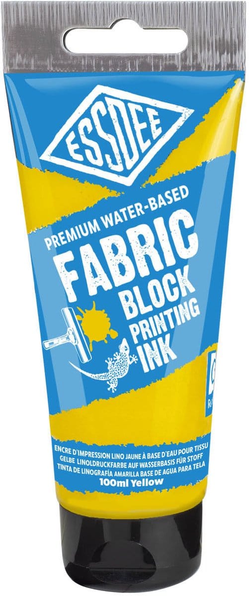 Essdee Fabric Printing Inkt Geel 100ml