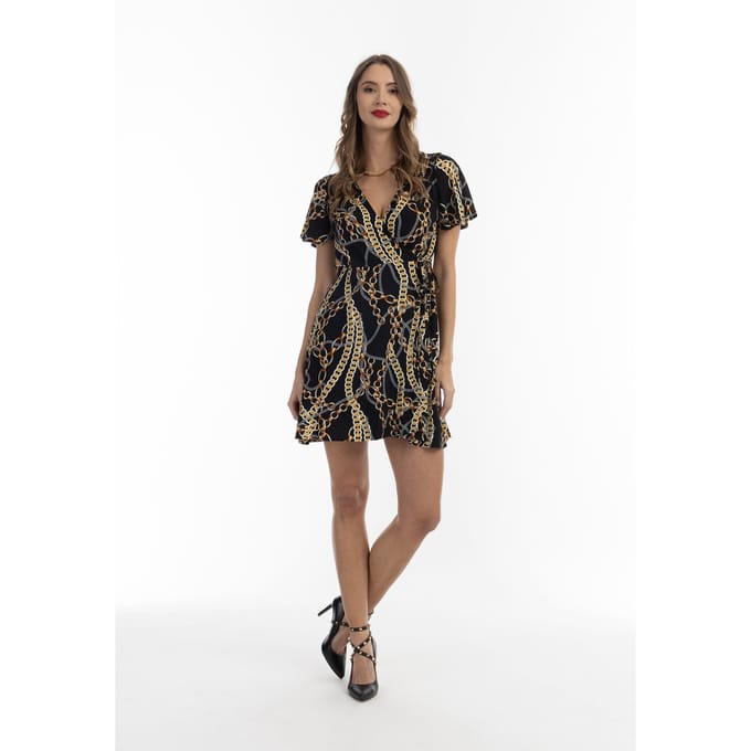 faina Mini-jurk met all-over print