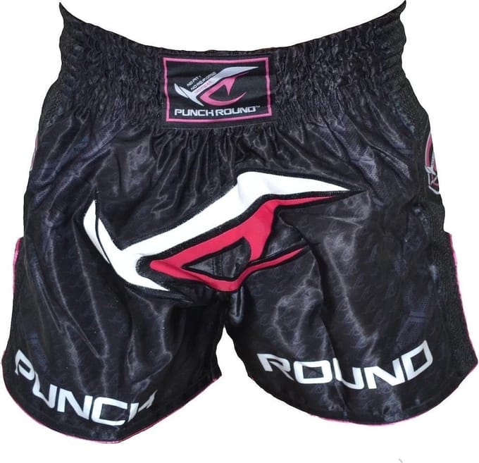 PunchR NoFear Dames Kickboks Broek Zwart Roze - L