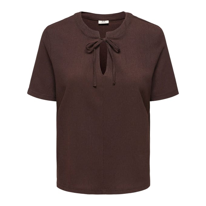 Jacqueline de Yong Jdydebbie ss v neck top jrs dia -