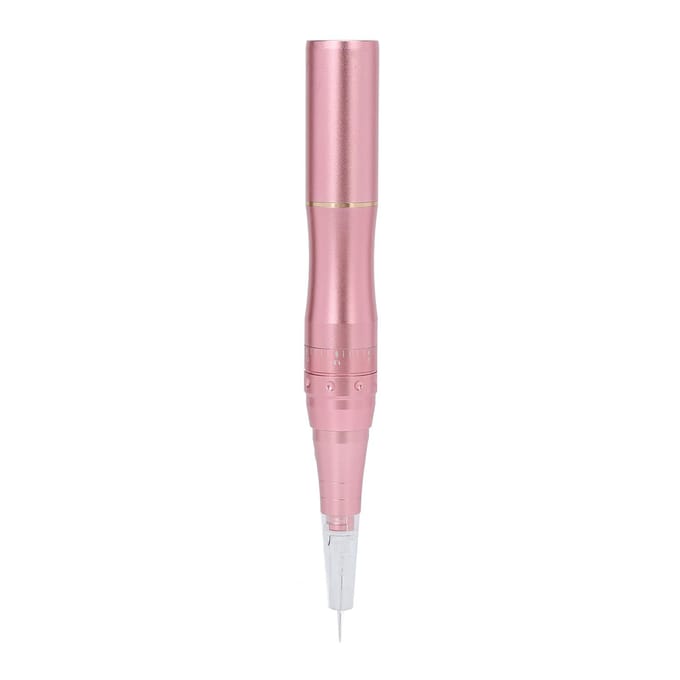 Professionele Microblading Machine Semi-Permanente Make-up Tattoo Pen voor Wenkbrauw Eyeliner Lip Roos EU Plug pink