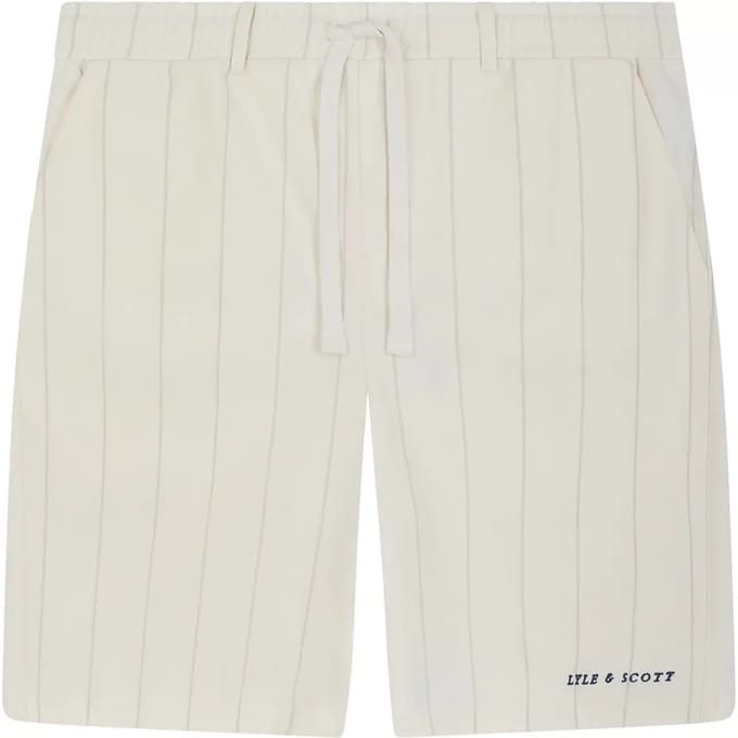 Gestreepte shorts Lyle & Scott Pinstripe