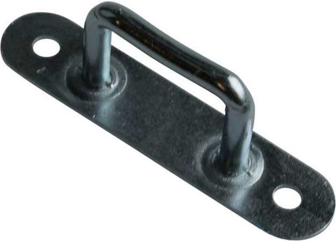 Zeilogen - 11mm - onderplaat smal - Zwart