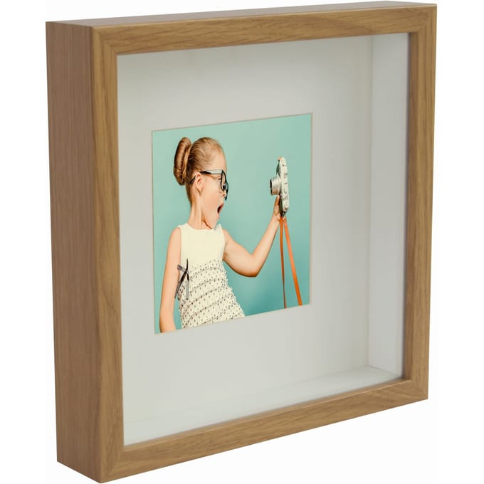BD Art - Fotolijst - Diepe lijst - 23x23 cm - Dubbellaags Plexiglas
