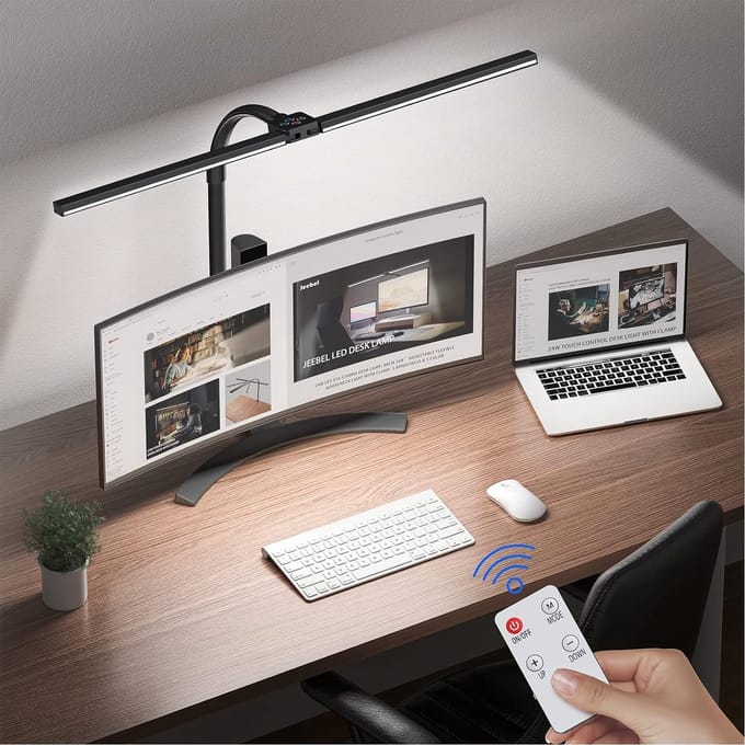Desk Lamp - Desk Accessories - Desk Lighting - Space Saving - Desk Lamp -Bureaulamp